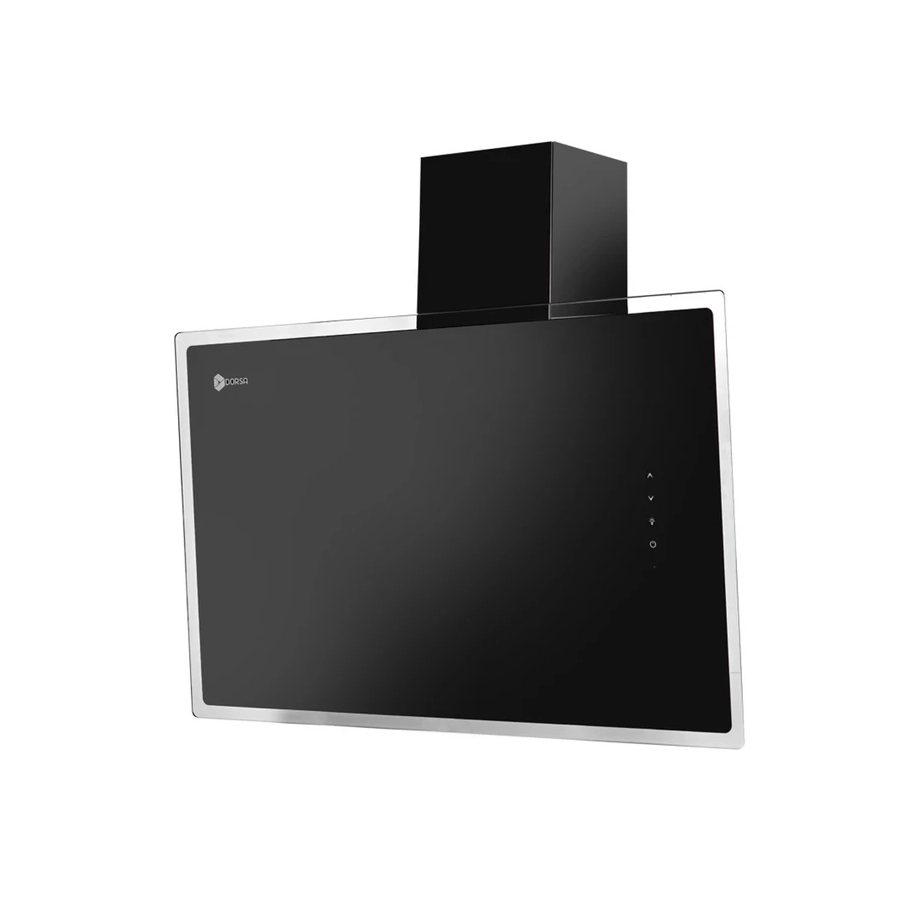 هود مدل نرگس 60 سانتی موتور 6 دور فلزی مشکی DH1323-60 (درسا)